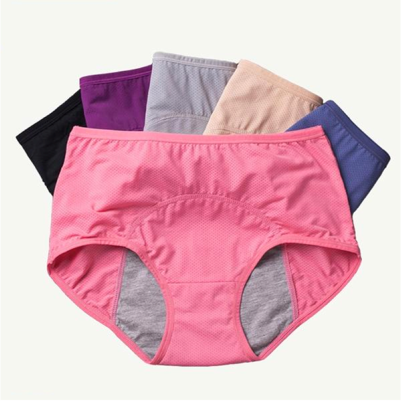 Buy ayushicreationa Women Period Panties, Cotton Leakproof Comfortable Period  Underwear - Menstrual, Postpartum & Maternity Reusable Panties - Absorbent Womens  Underwear 2pc, Multi Color. (M) at