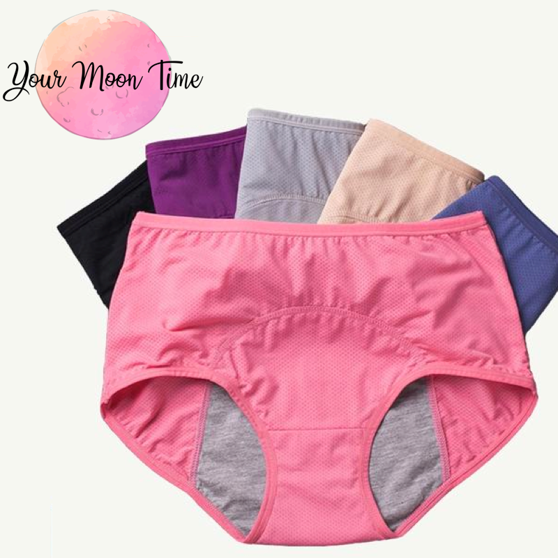 High-Rise Absorbent Underwear – Free Moon