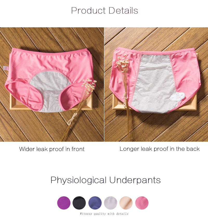 Suffer Period leaks at school- Wear Absorbent Period Panties